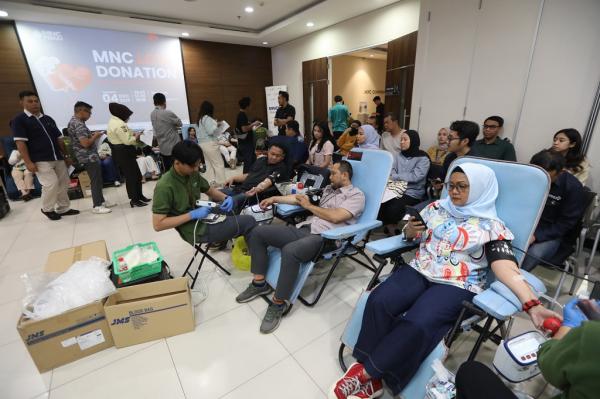 MNC Group Gelar Donor Darah dan Galang Dana untuk Korban Bencana Sumatera