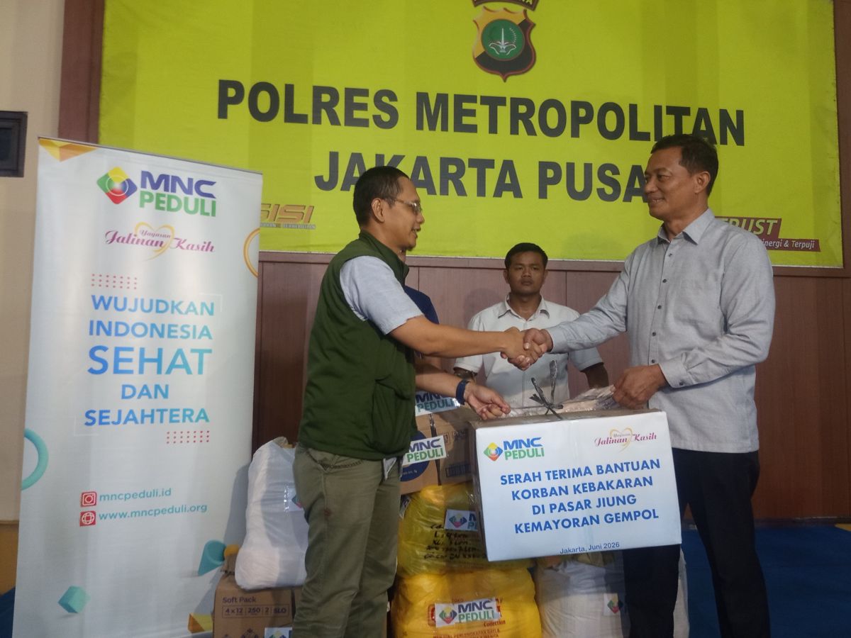 MNC Peduli Salurkan Bantuan untuk Korban Kebakaran Kemayoran