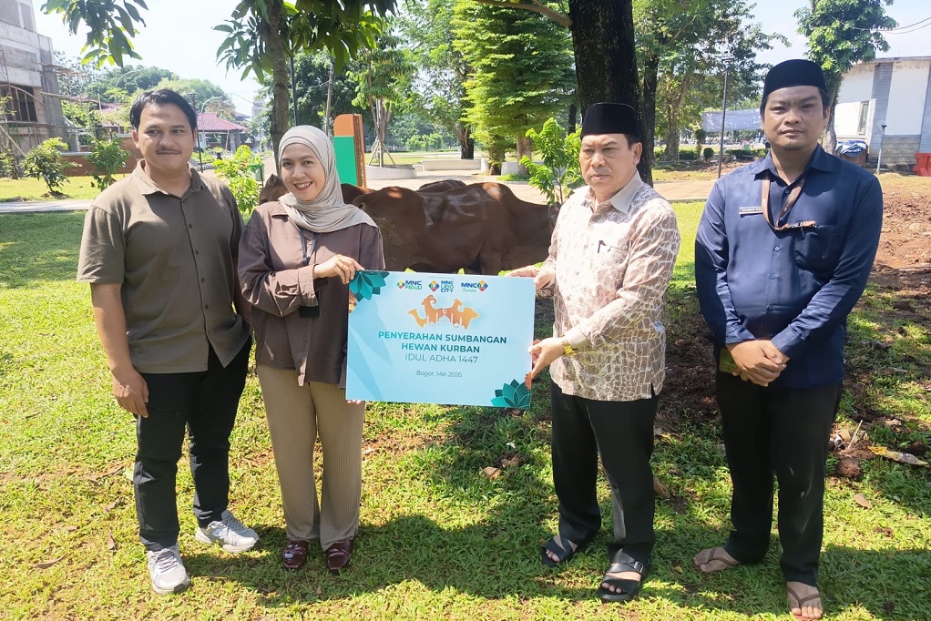 MNC Peduli dan KEK MNC Lido City Salurkan 11 Hewan Kurban untuk Warga Bogor