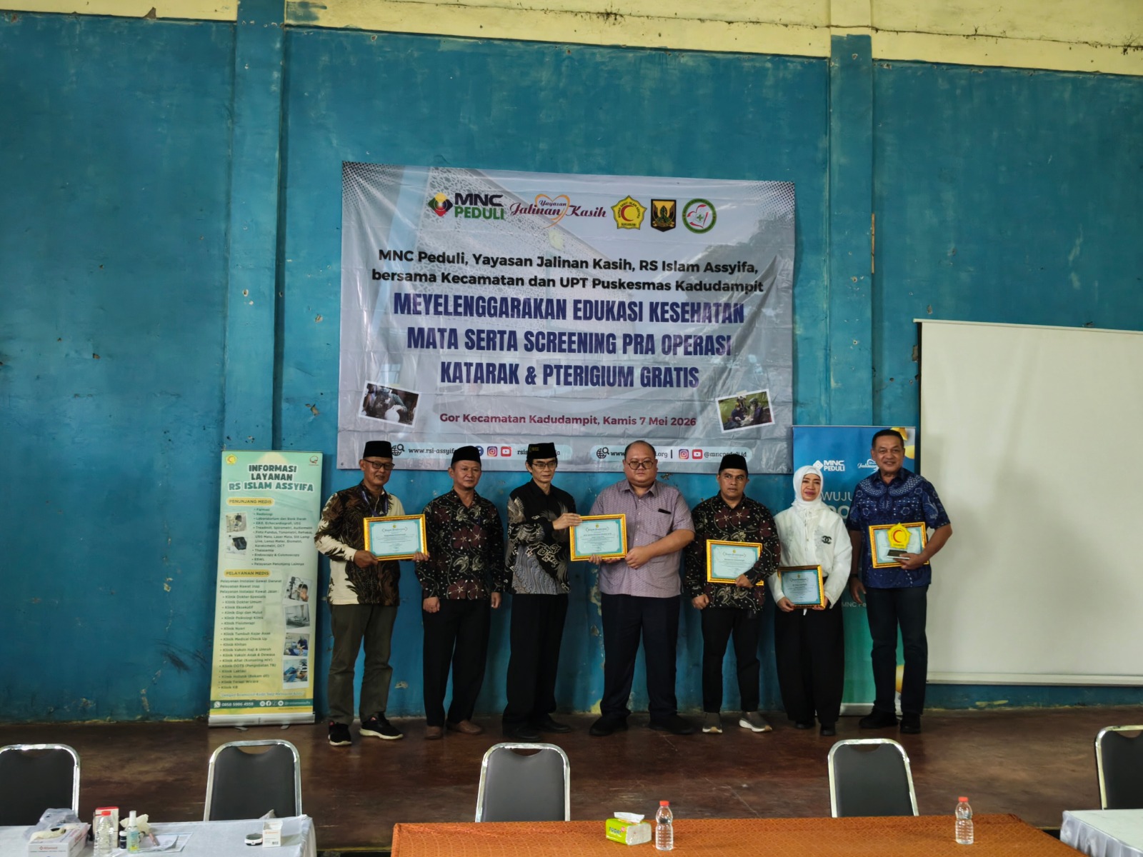 MNC Peduli dan RSI Assyifa Gelar Pemeriksaan Mata Gratis di Kadudampit Sukabumi